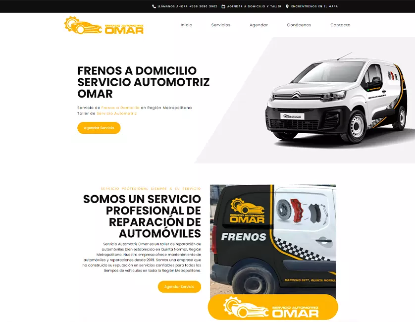 Diseño y Desarrollo Web Santiago